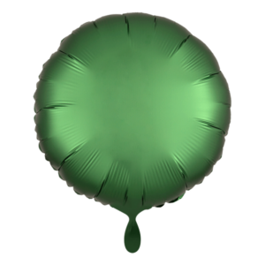 Folienballon rund 43cm – Grün matt