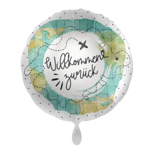 Willkommen zurück 43cm