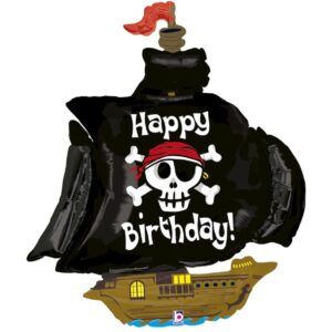Piratenschiff Happy Birthday 86cm