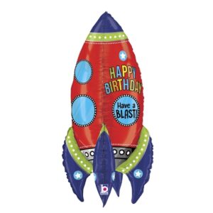 Rakete Happy Birthday Have a blast 84cm