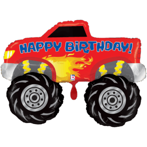 Monster Truck Happy Birthday 86cm
